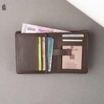 Hazel Card Slider Mini Wallet Chocolate