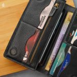 Wane Long Wallet - Black - Image 6