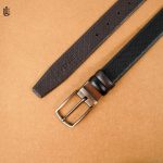 Axel Cross Dot Pattern Belt - Dual Tone Moving Brockless - Image 11