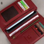 Kane Long Wallet V2 - Red Wine - Image 7