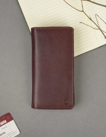 Kane Long Wallet V2 - Red Wine
