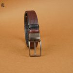 Axel Crocodile Pattern Belt - Dual Tone Moving Brockless - Image 5