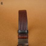 Axel Crocodile Pattern Belt - Dual Tone Moving Brockless - Image 6