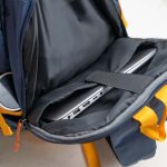 Trekon Backpack BP001 - Grey Blue [কমলা ফিতা - Orange ribbon] - Image 13