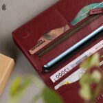 Wane Long Wallet - Red Wine - Image 2