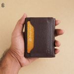 Tedd Magnet Trifold Wallet v2 - Chocolate