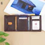 Tedd Magnet Trifold Wallet v2 - Chocolate - Image 2