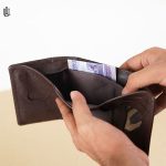 Tedd Magnet Trifold Wallet v2 - Chocolate - Image 4