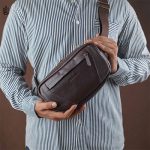 Liam Crossbody Bag - Chocolate - Image 2