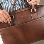 Ryan Laptop Organizer Bag - Chocolate - Image 10