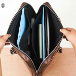 Ryan Laptop Organizer Bag - Chocolate - Image 3