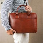 Ryan Laptop Organizer Bag - Red Wine
