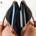 Ryan Laptop Organizer Bag - Red Wine - Image 3