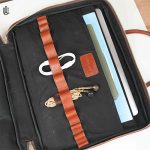 Ryan Laptop Organizer Bag - Red Wine - Image 9