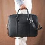 Korbin Laptop Office Bag - Black