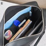 Korbin Laptop Office Bag - Black - Image 6
