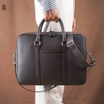 Korbin Laptop Office Bag - Chocolate - Image 10