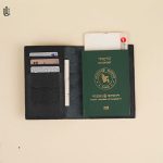 Taylor Passport Cover - Black [Grain]