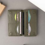 Wane Long Wallet - Olive - Image 2