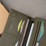 Wane Long Wallet - Olive - Image 5