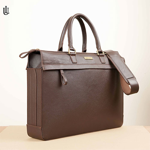 Victor Laptop Organizer Bag – Chocolate