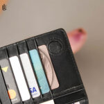 Mack Long Wallet - Black - Image 6