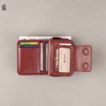 Bobb Card Magnet Wallet - Red Wine - Image 5