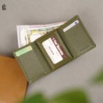 Edd Trifold Wallet - Olive - Image 7