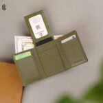 Edd Trifold Wallet - Olive - Image 8