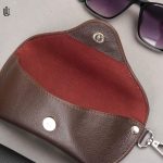 Demi Sunglass/Glass Leather Cover - Chocolate - Image 8